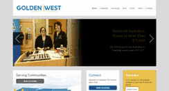 Desktop Screenshot of goldenwestradio.com